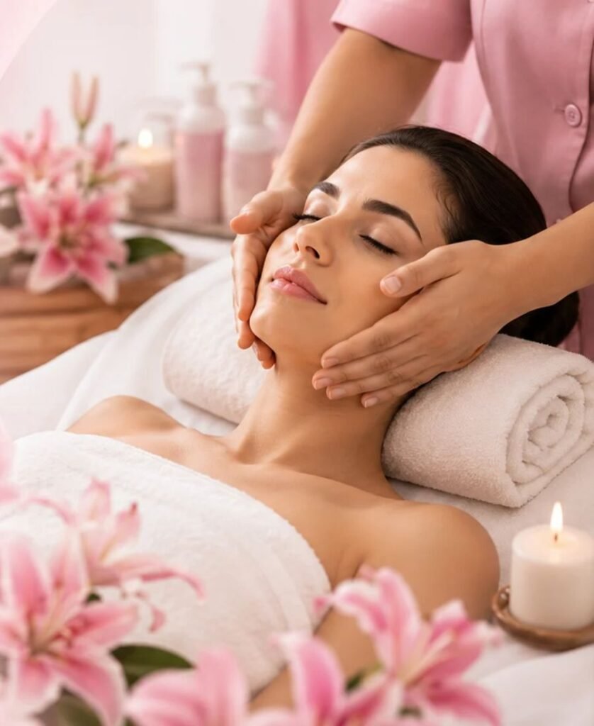 Home SPARSH BEAUTY FACIAL SERVICES.